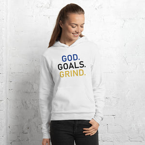 God, Goals, Grind Unisex hoodie